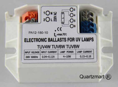 UV ballast 8W, 230V