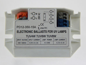 UV ballast 15W, 120V