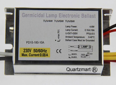 UV ballast 8W, 120V