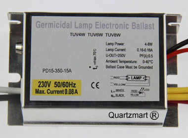 UV ballast 15W, 120V