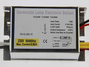 UV ballast 15W, 230V