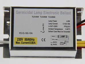 UV ballast 8W, 120V