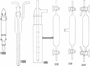 Quartz Gas Collection Tube