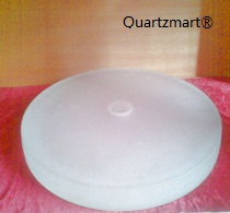 Frosted Quartz Plate