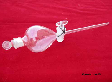 Quartz Separating Funnel